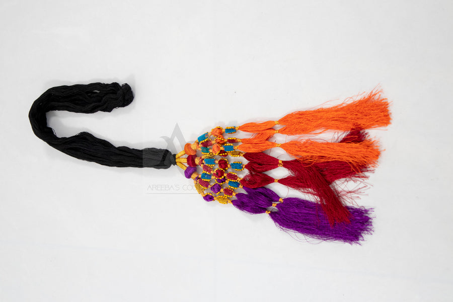 Multi-coloured Parranda- Areeba's Couture