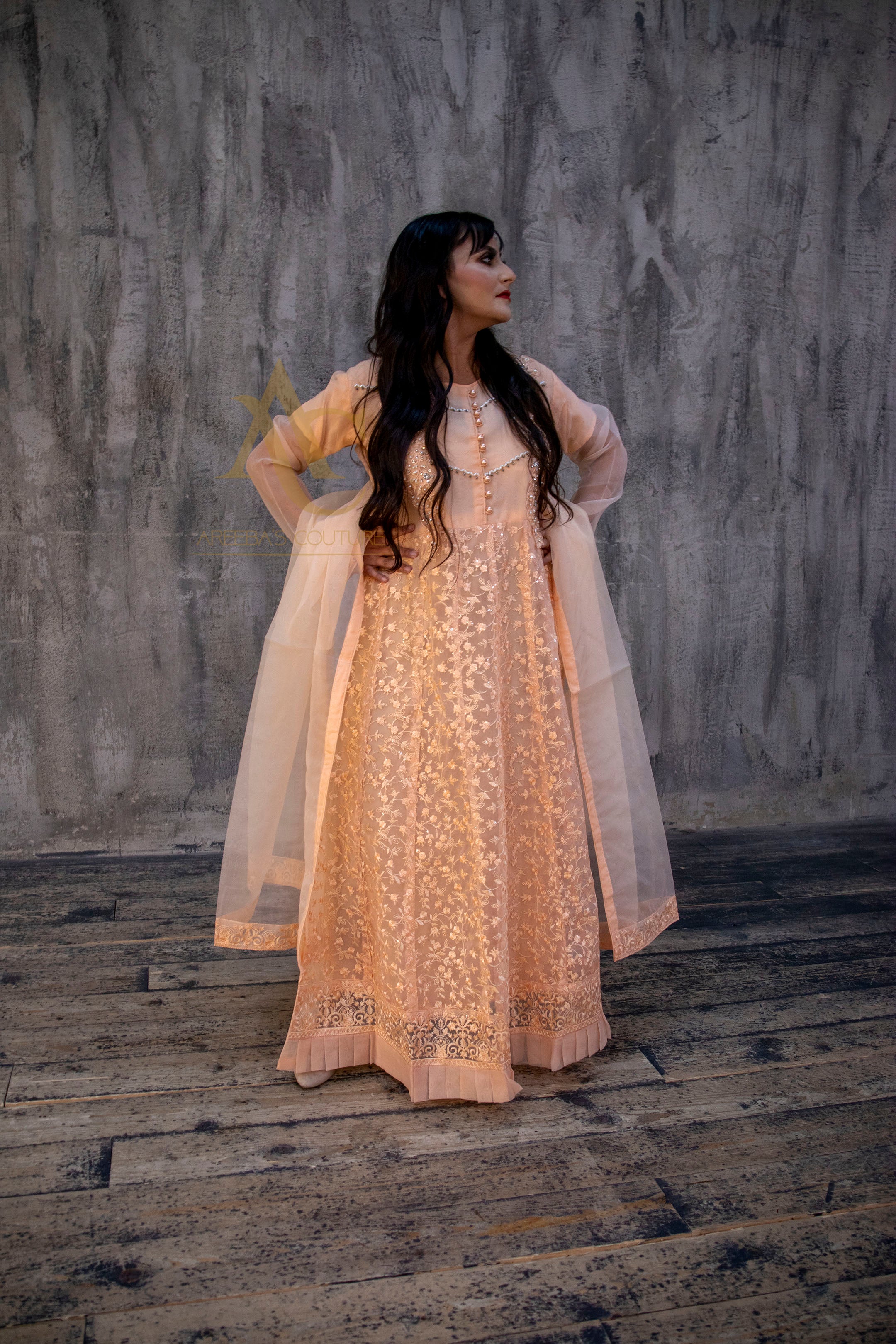 Petite Orchid Maxi- Areeba's Couture