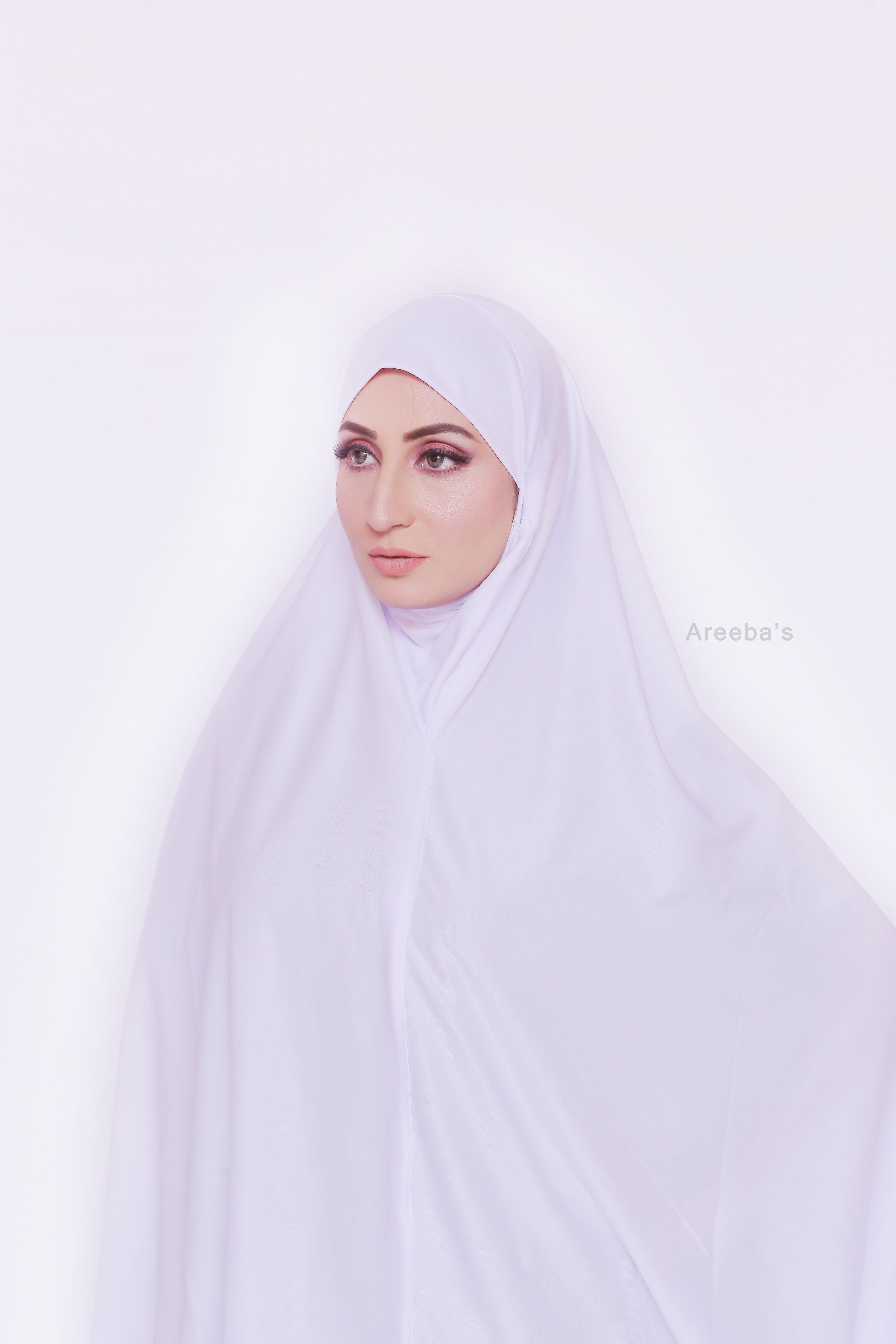 Ahram - white Khimer- Areeba's Couture