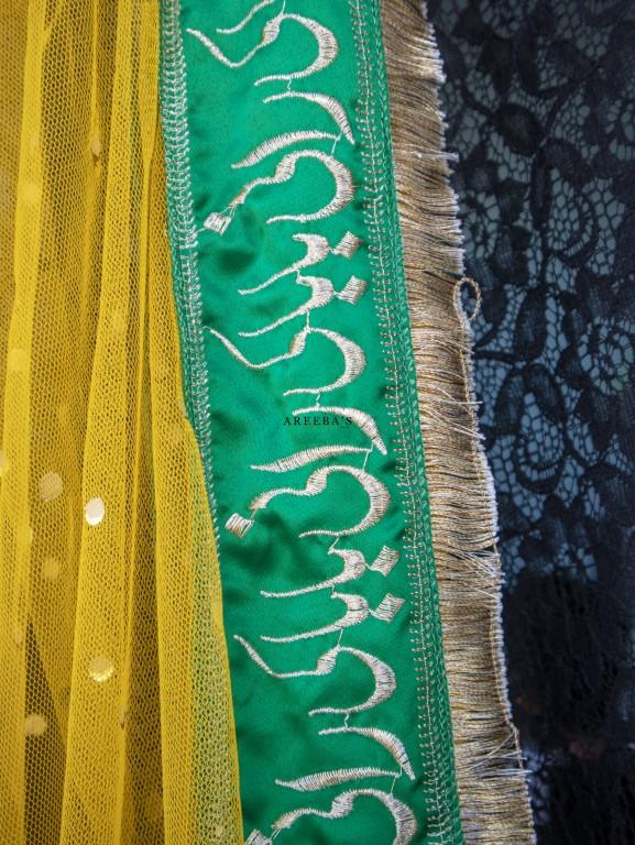 Baba ki rani Dupatta- Areeba's Couture