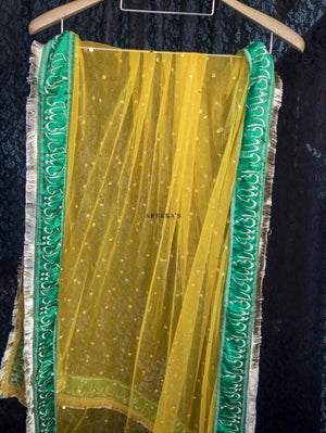 Baba ki rani Dupatta- Areeba's Couture