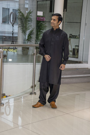 Gun Powder Salwar kameez Gents- Areeba's Couture