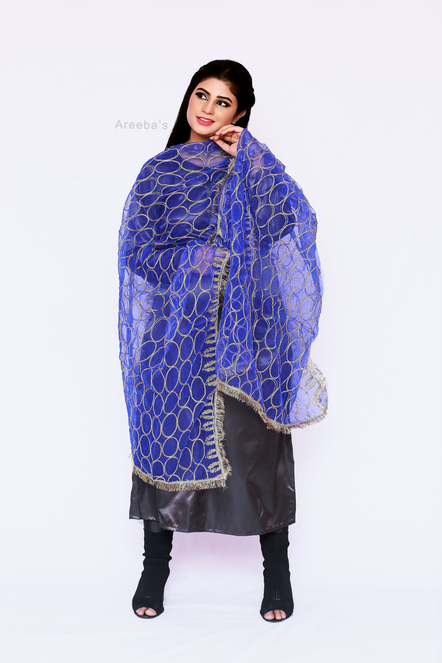 Blue Lotus Net- Areeba's Couture
