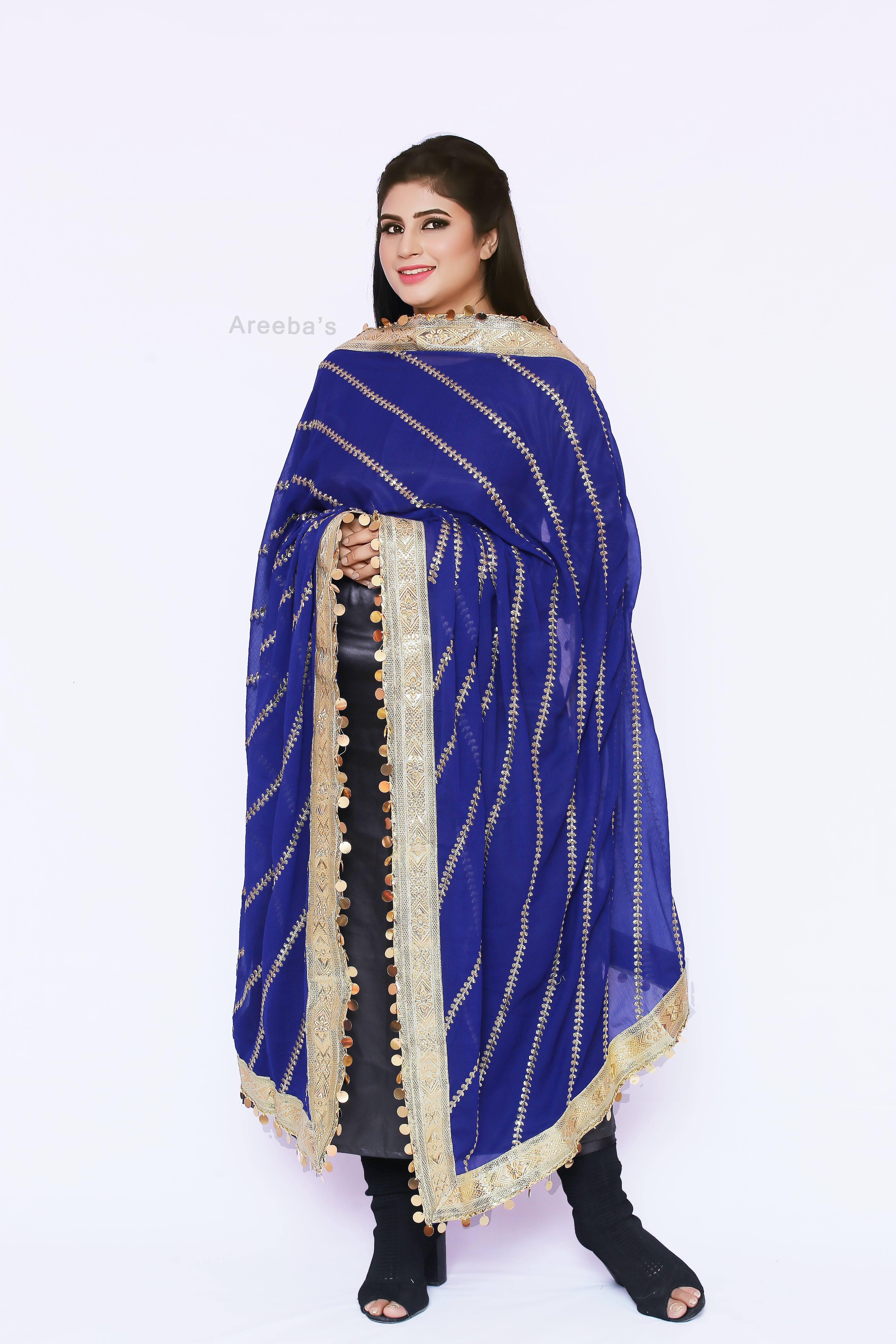 Dupatta 146- Areeba's Couture