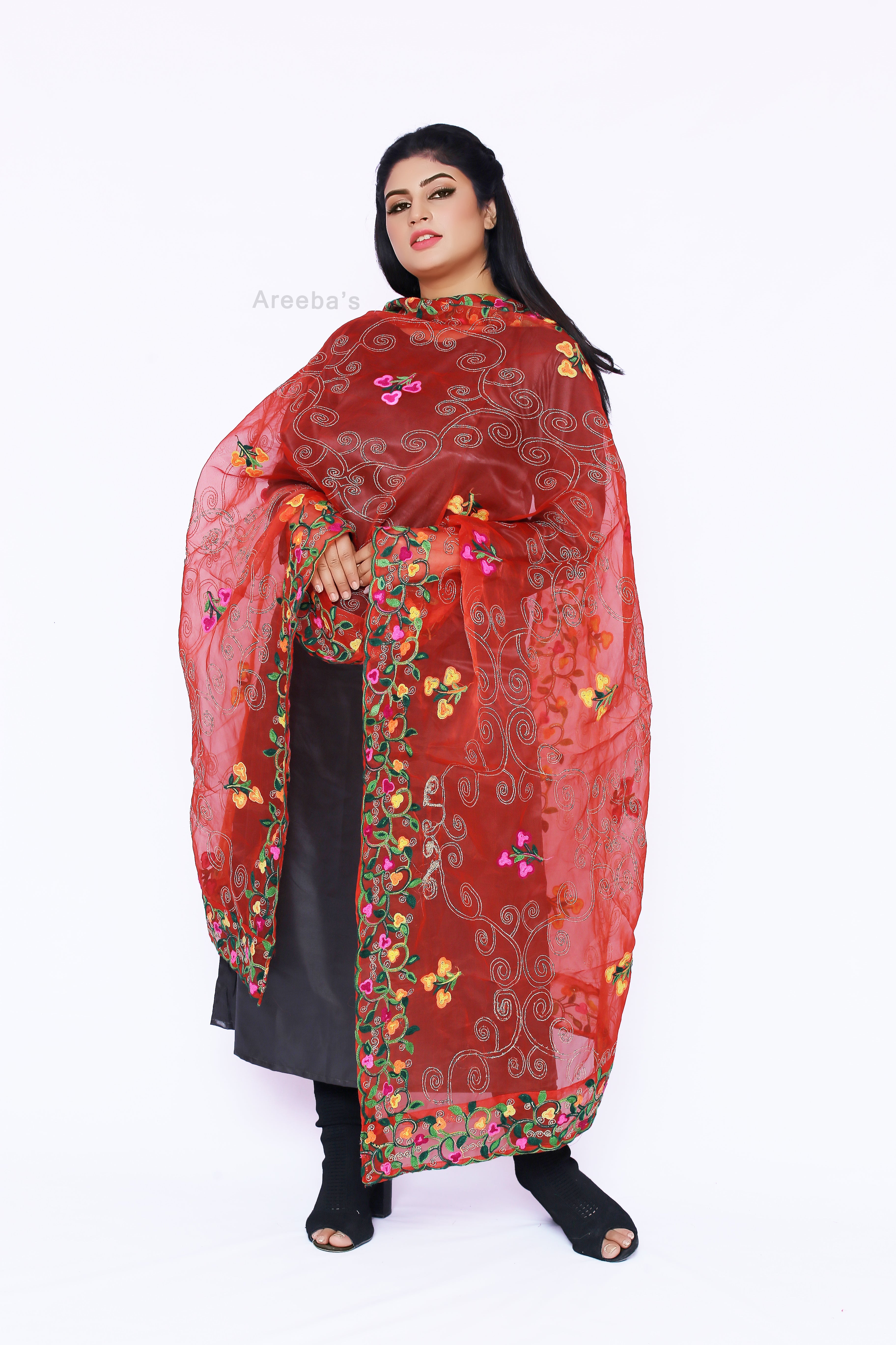 Dupatta 147- Areeba's Couture