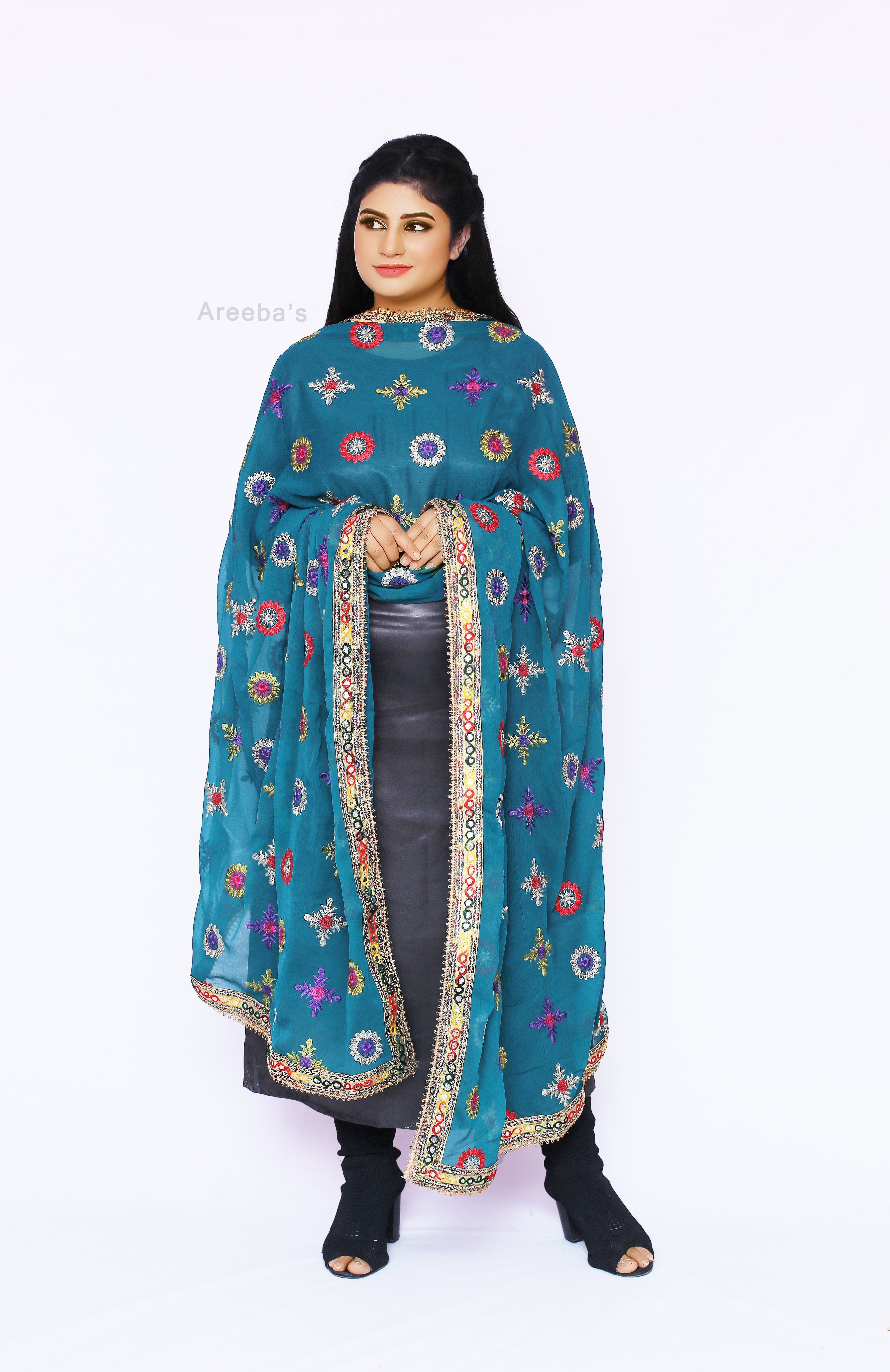 Dupatta 153- Areeba's Couture