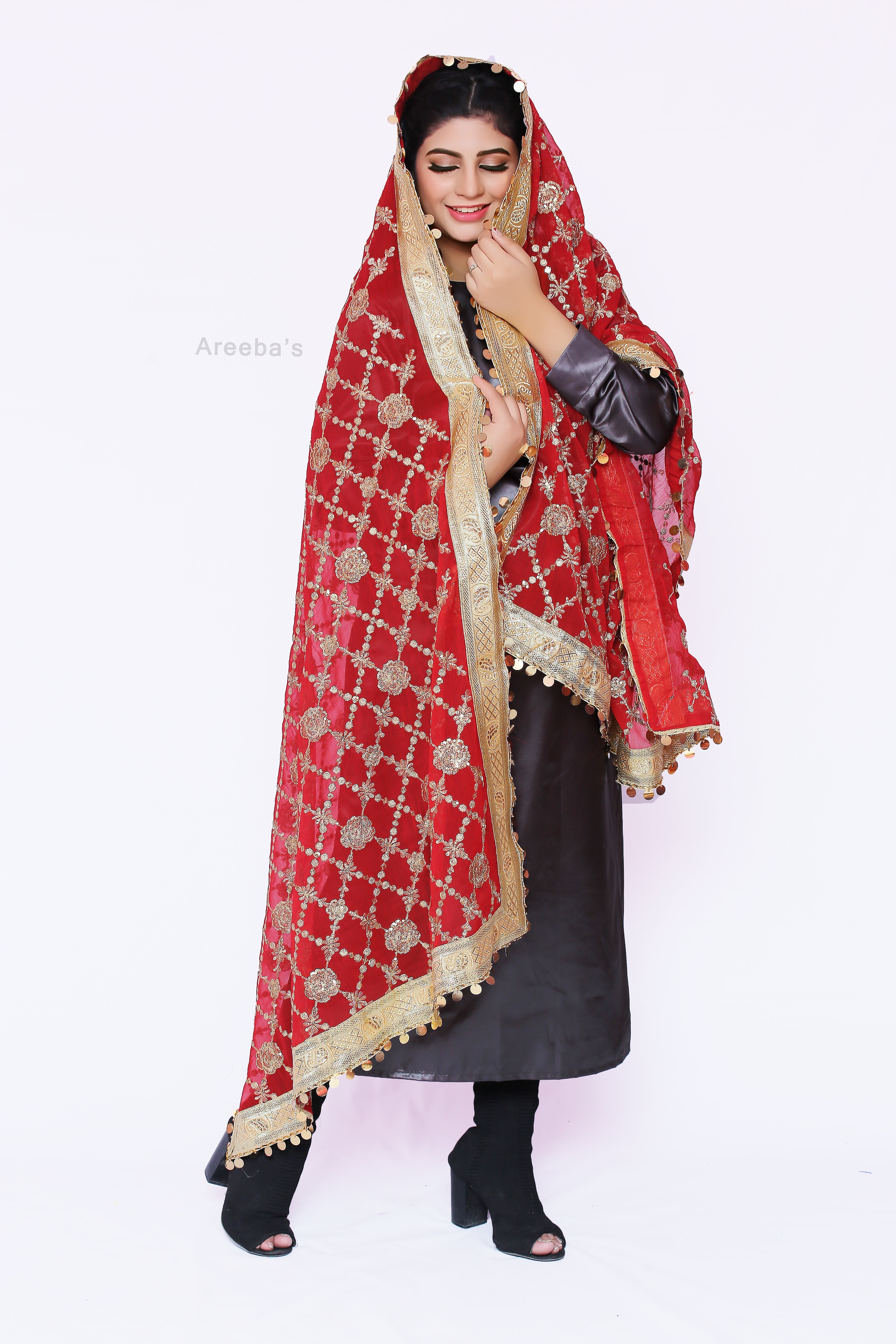 Dupatta 69- Areeba's Couture