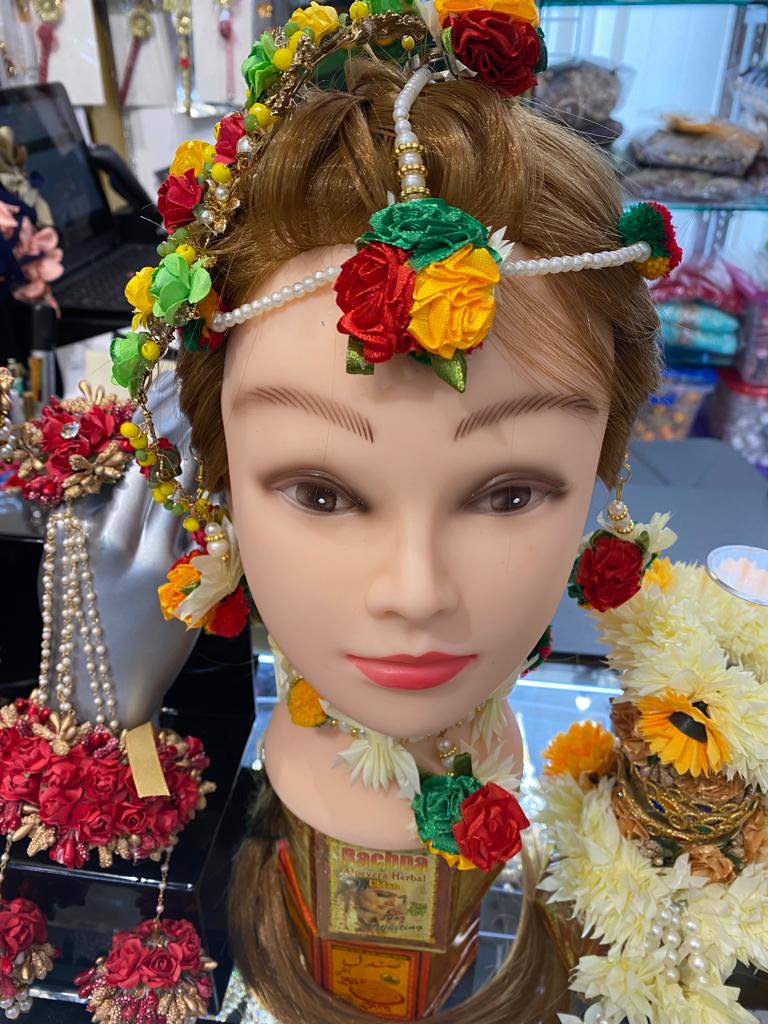 Floral Hairband- Areeba's Couture