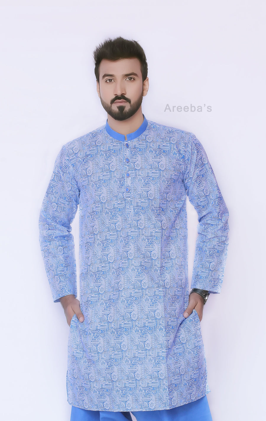 Gents Pakistani Salwar kameez suit YC004- Areeba's Couture
