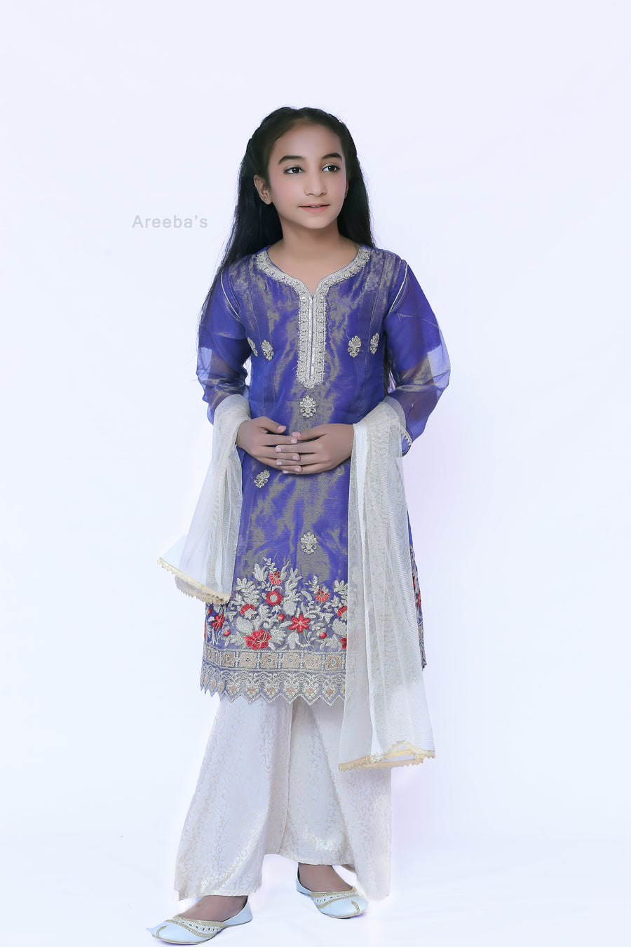Girls kameez shalwar BC14- Areeba's Couture