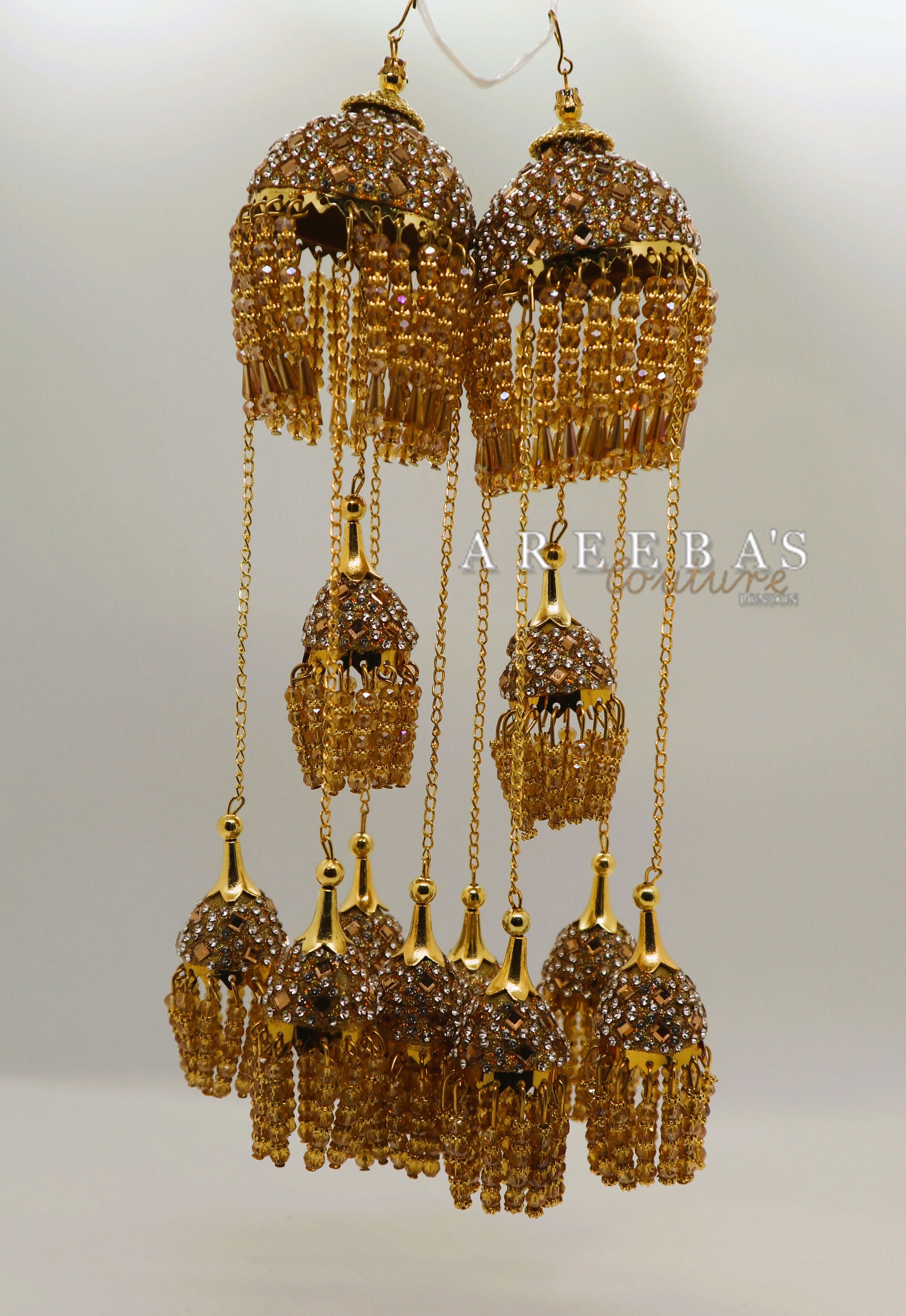 Kaleera Kangan / Bridal hand hanging- Areeba's Couture