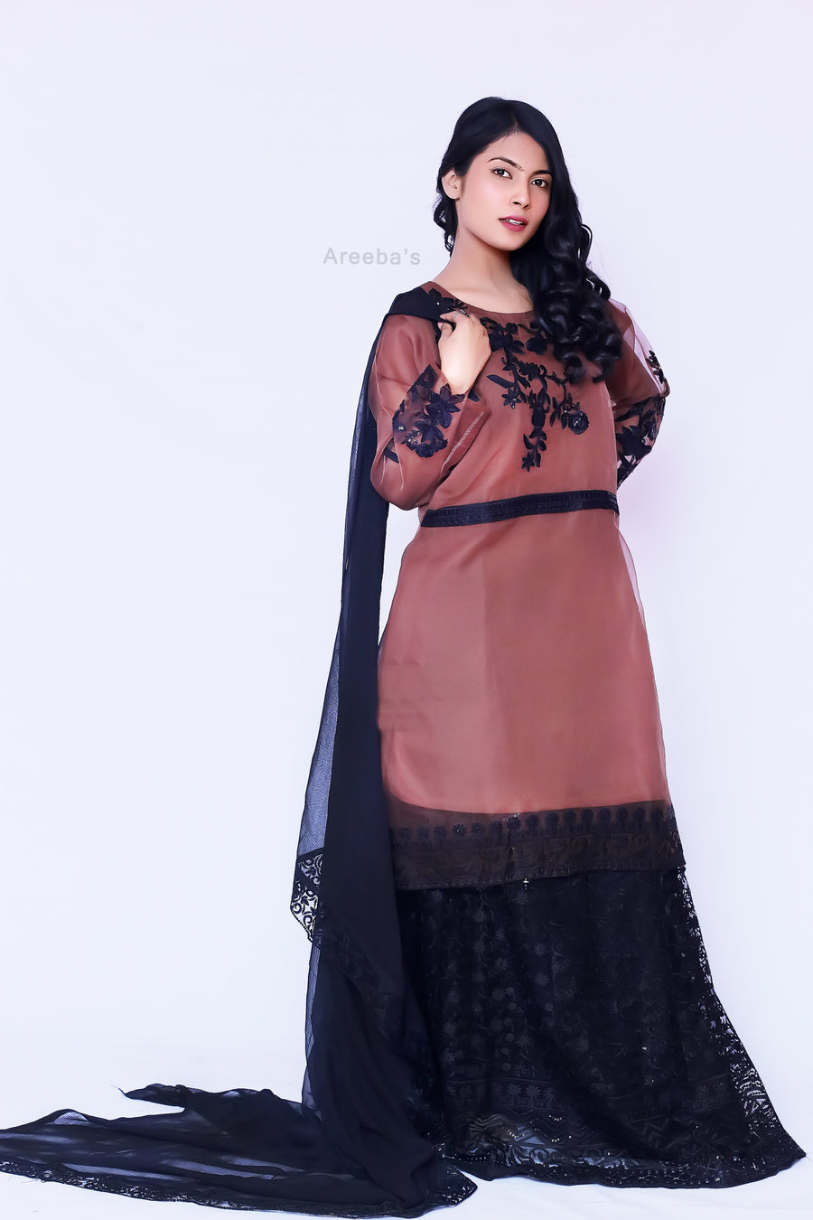Nadia K Party suit AG1- Areeba's Couture