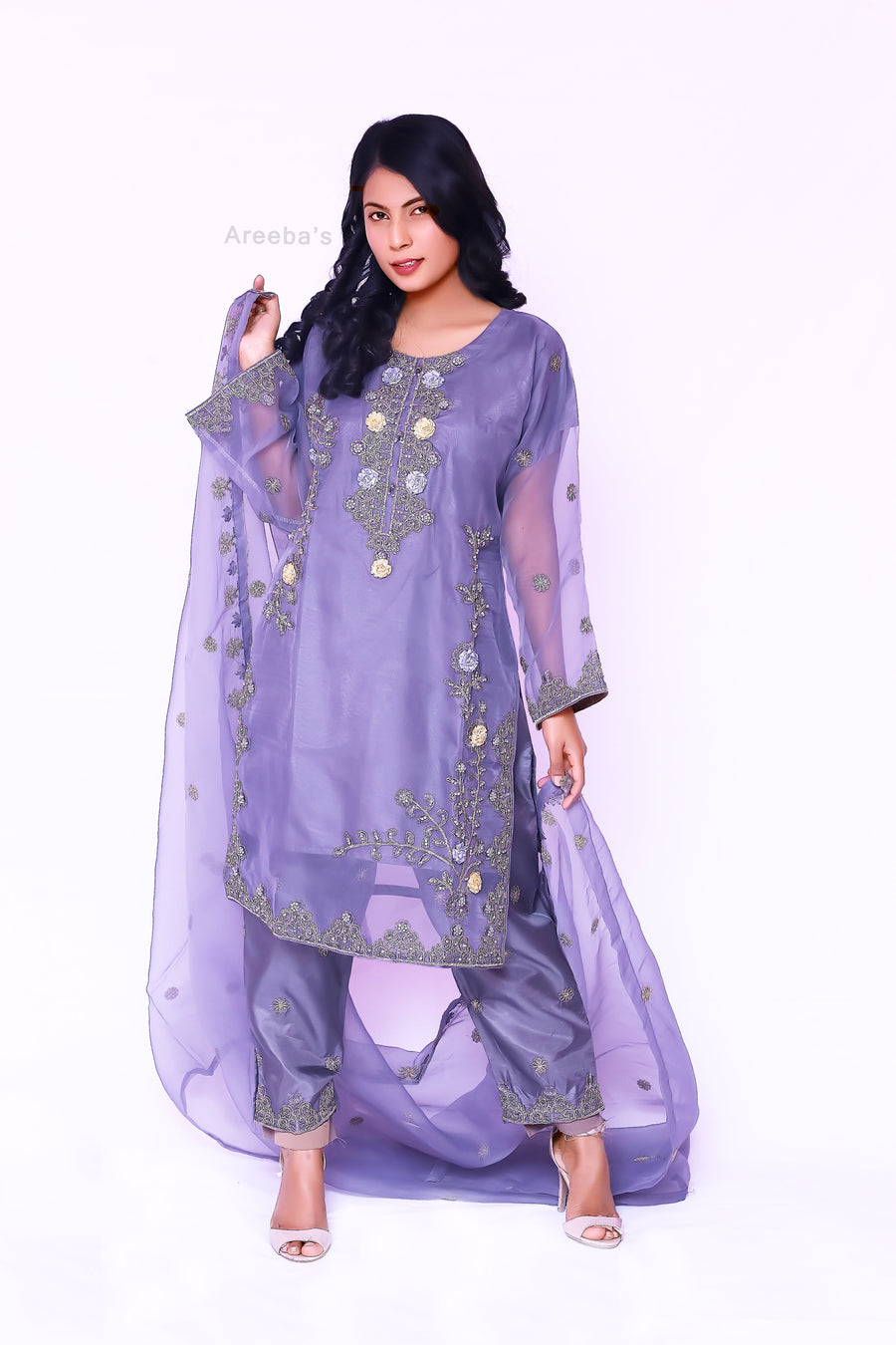 Nadia K Party suit AG3- Areeba's Couture