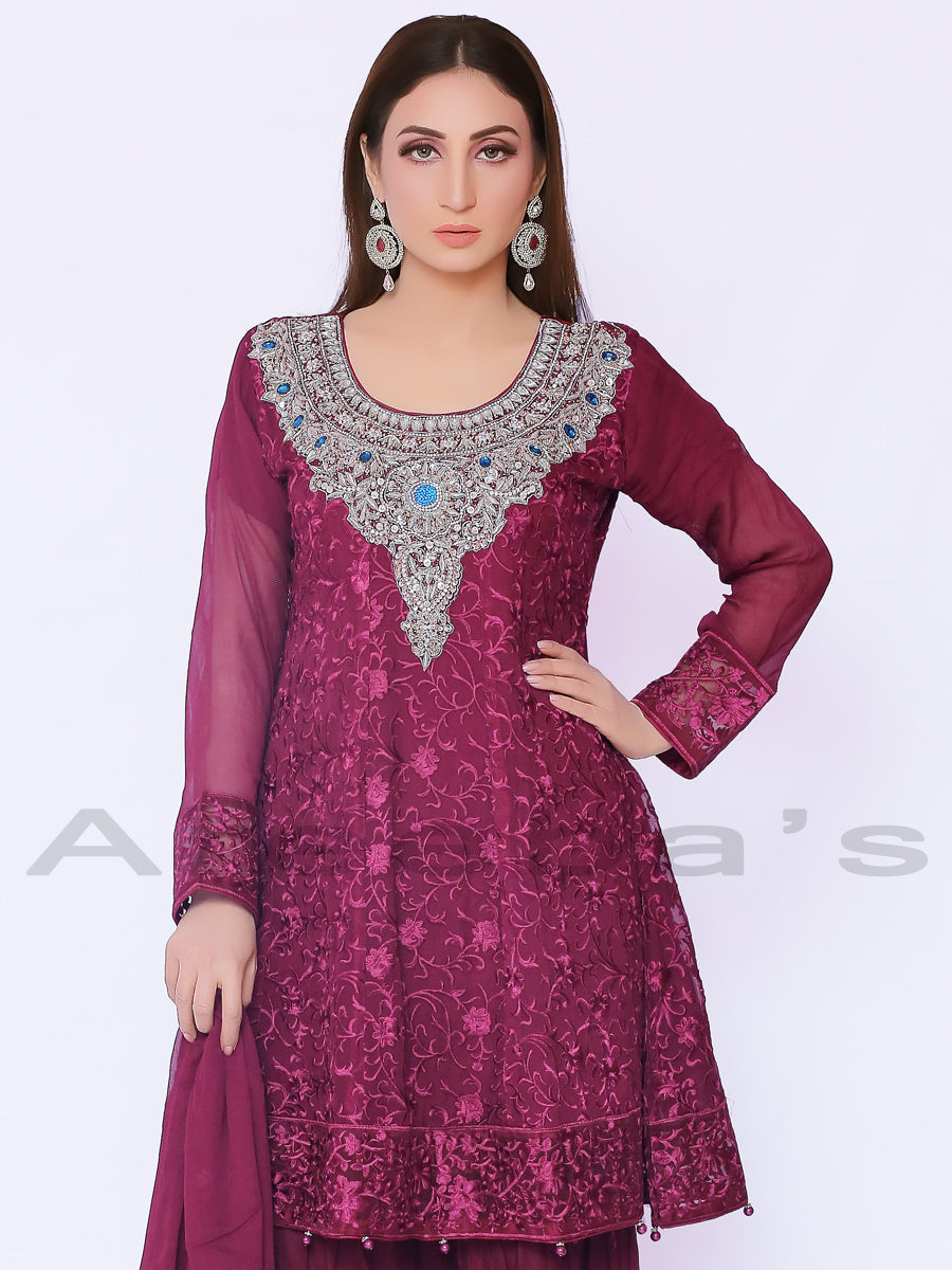 Nadia K Party suit S12- Areeba's Couture