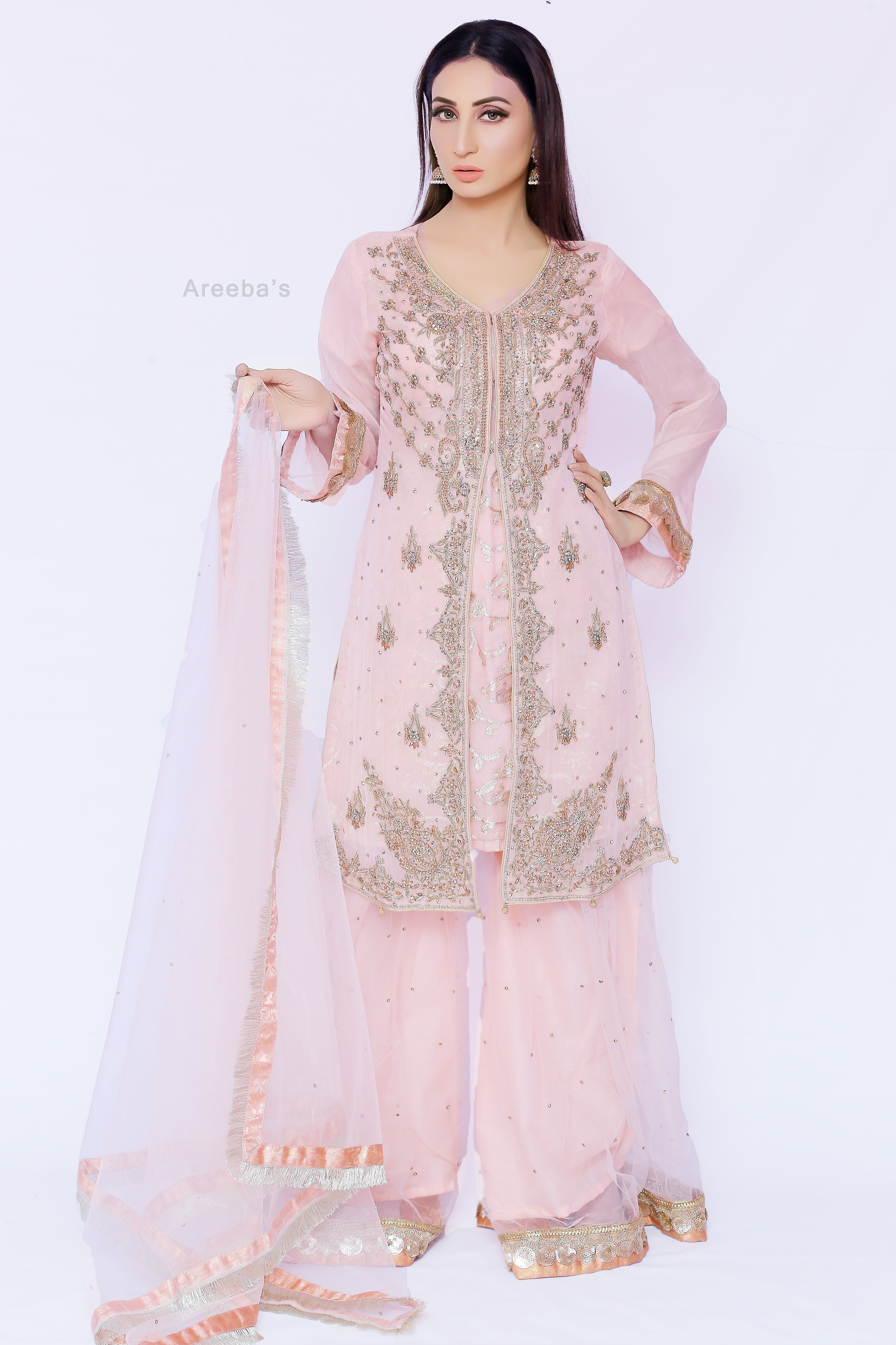 Nadia K Party suit S2- Areeba's Couture