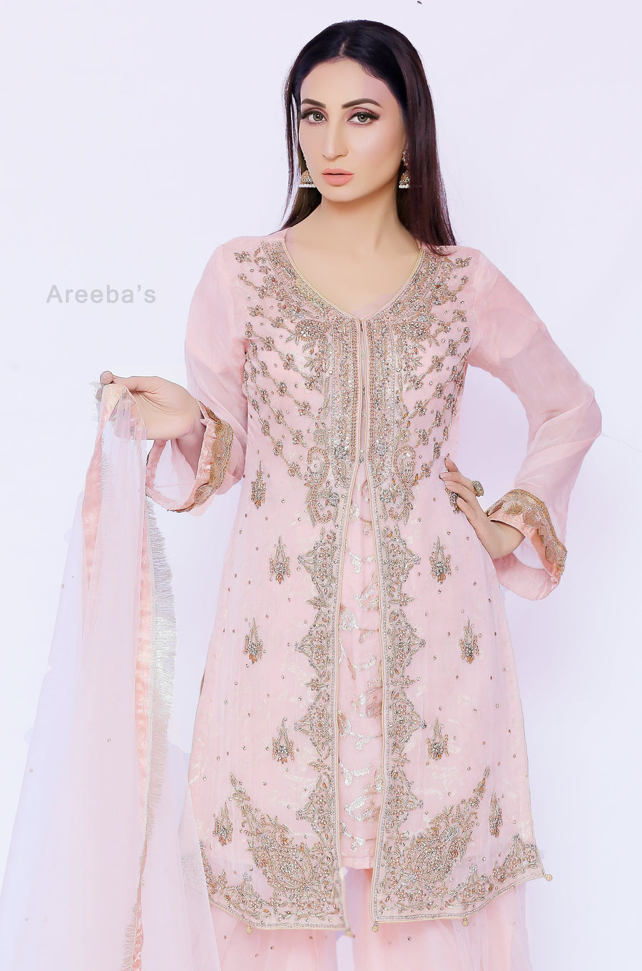 Nadia K Party suit S2- Areeba's Couture
