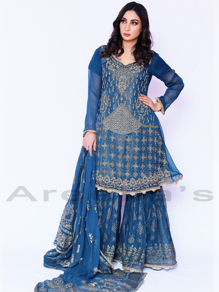 Nadia K Party suit S22- Areeba's Couture