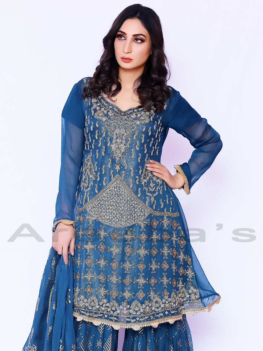 Nadia K Party suit S22- Areeba's Couture