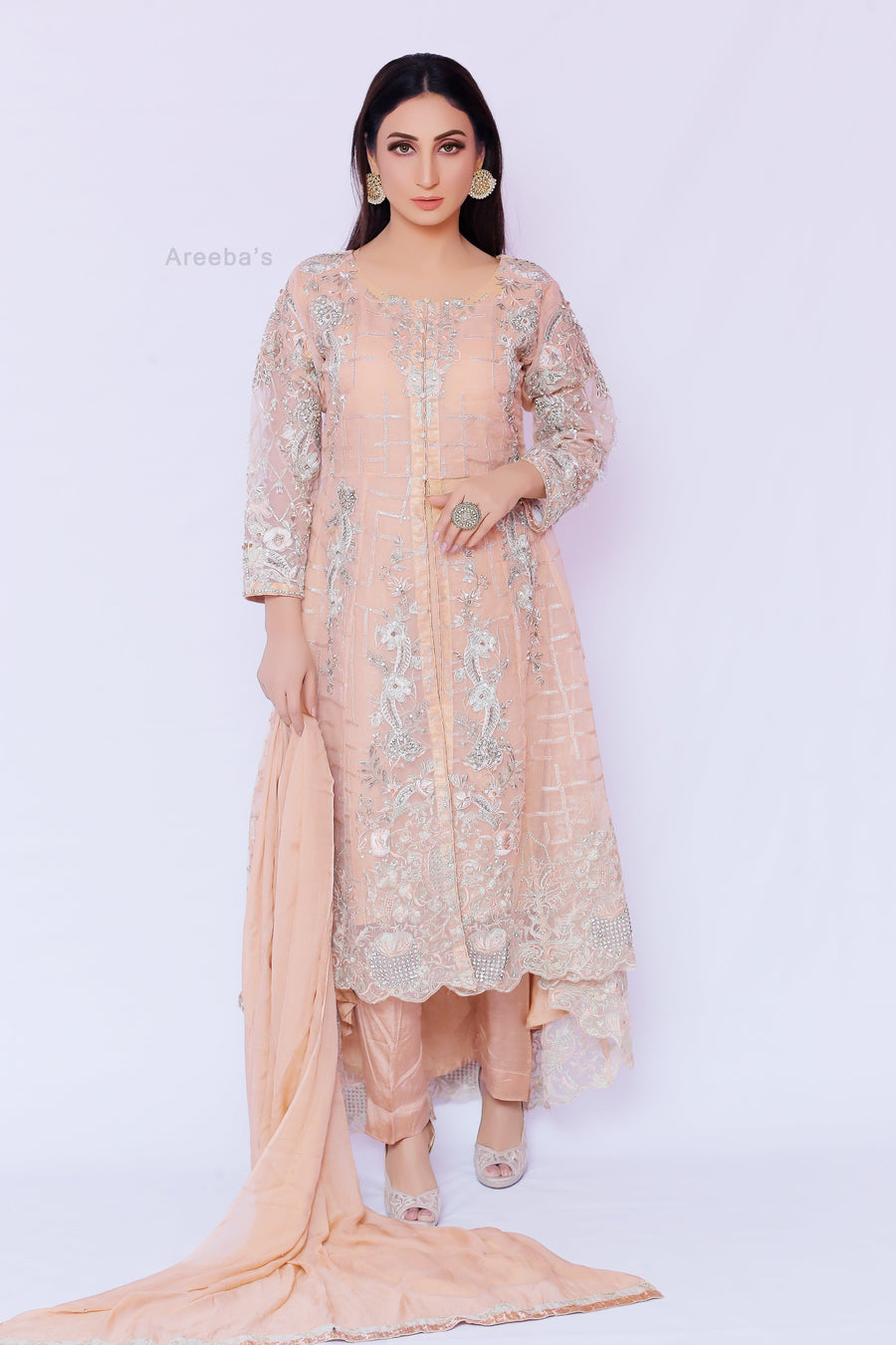 Nadia K Party suit S3- Areeba's Couture