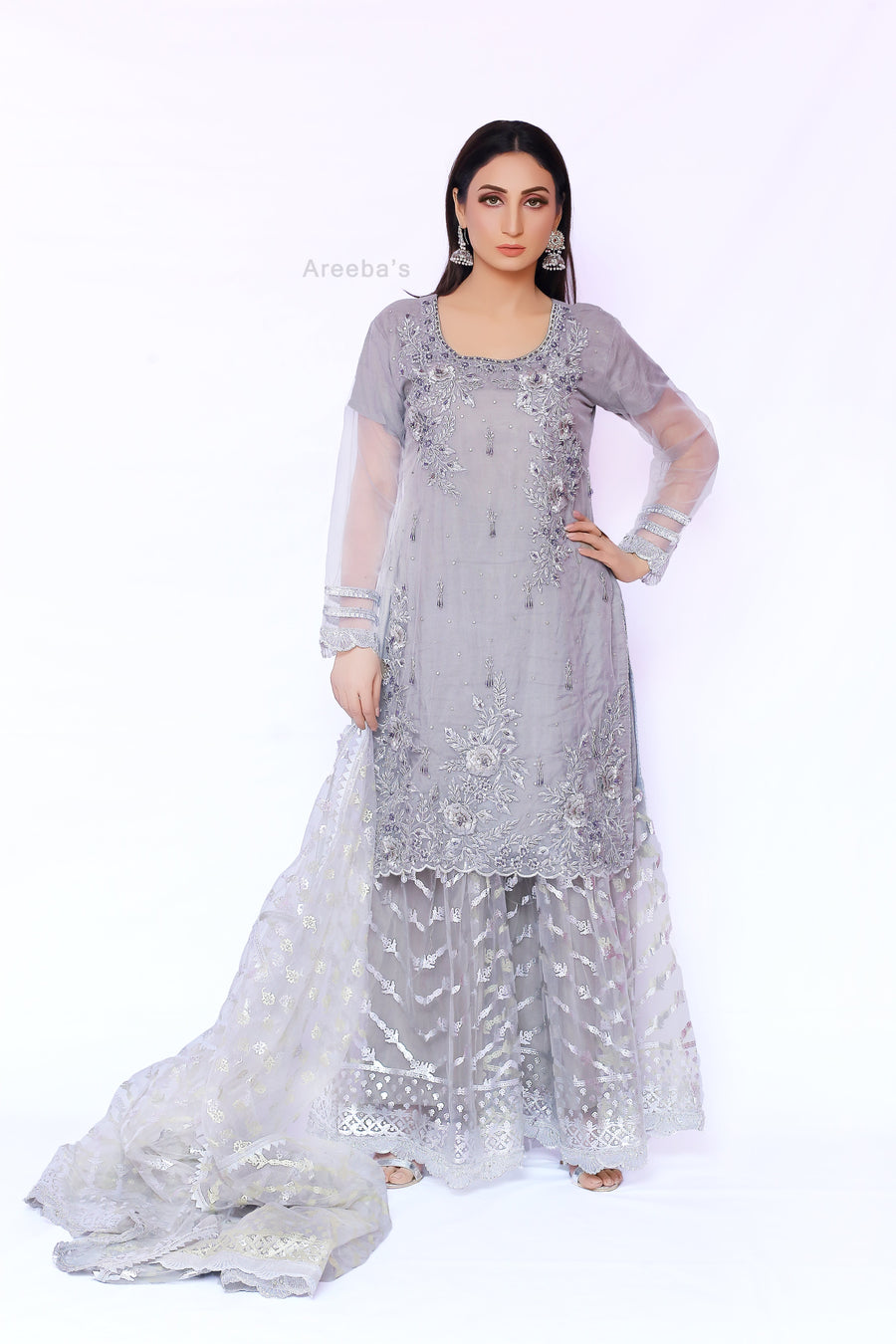 Nadia K Party suit S4- Areeba's Couture