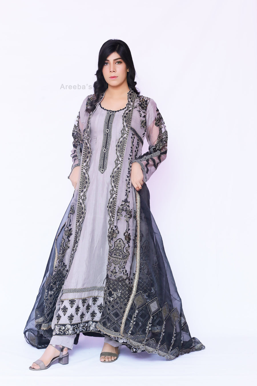 Nadia K Party suit S5- Areeba's Couture