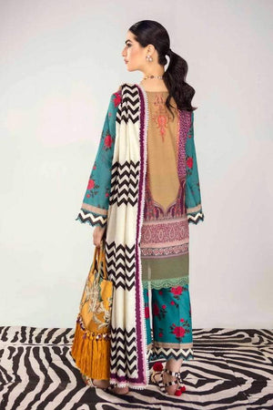 SANA SAFINAZ MAHAY H211-002B-CG NK2B 3PCS- Areeba's Couture