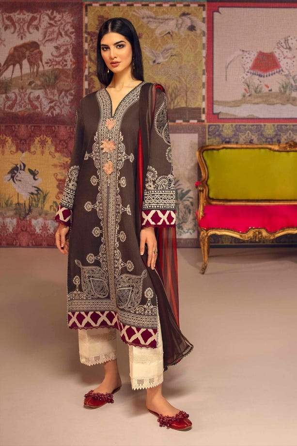 SANA SAFINAZ MAHAY H211-007A-I NK7A 2PCS- Areeba's Couture